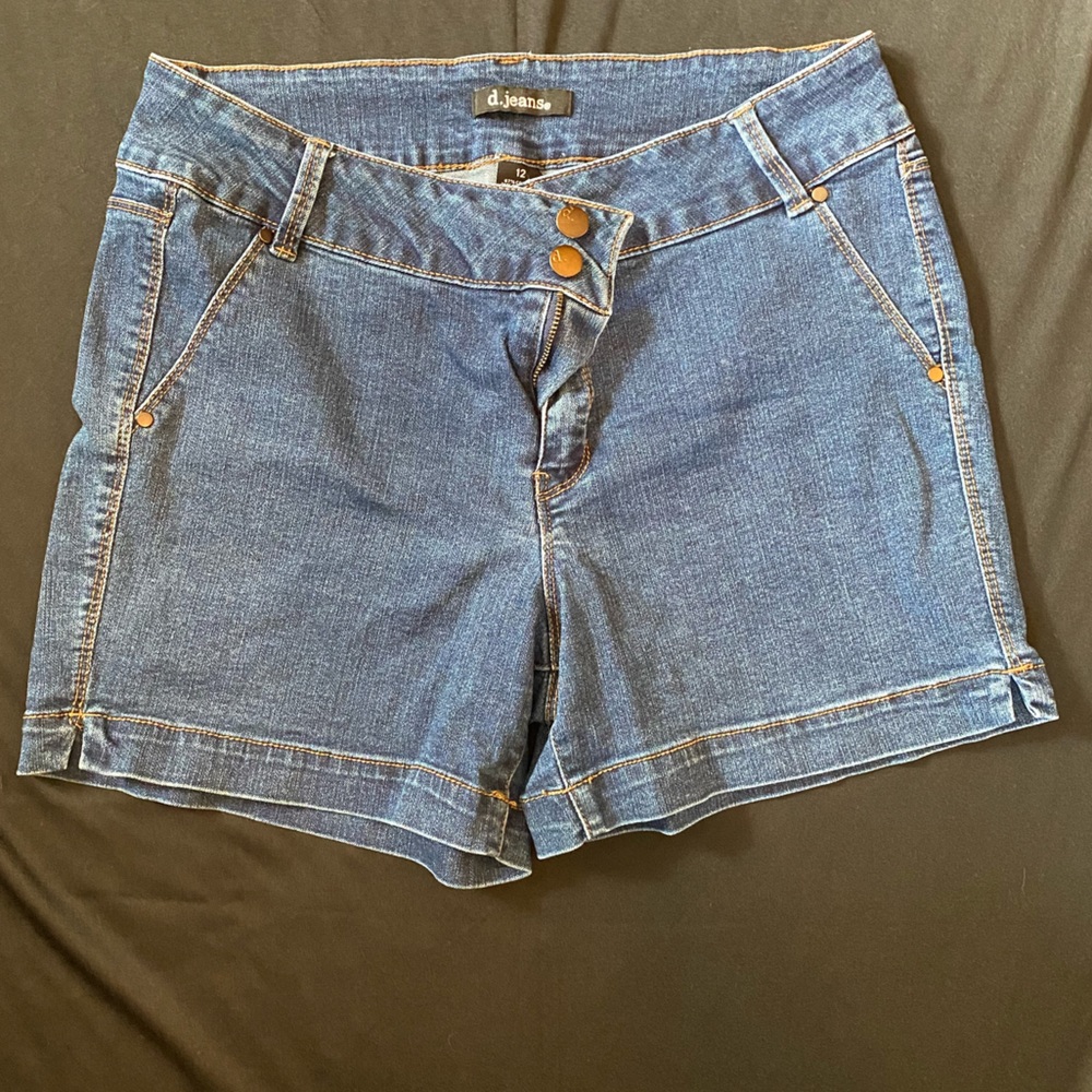 D. jeans denim shorts